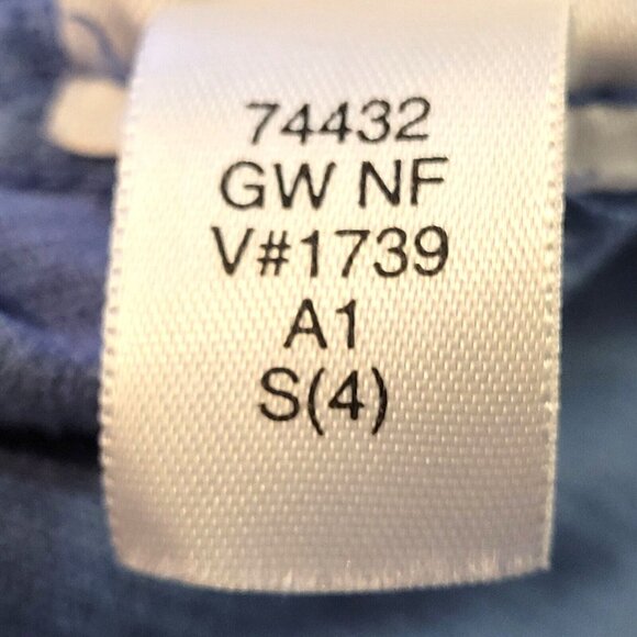 Lands' End Childs Corduroy Trucker Jacket Kids Size S(4) Blue Button-Front - Picture 11 of 11